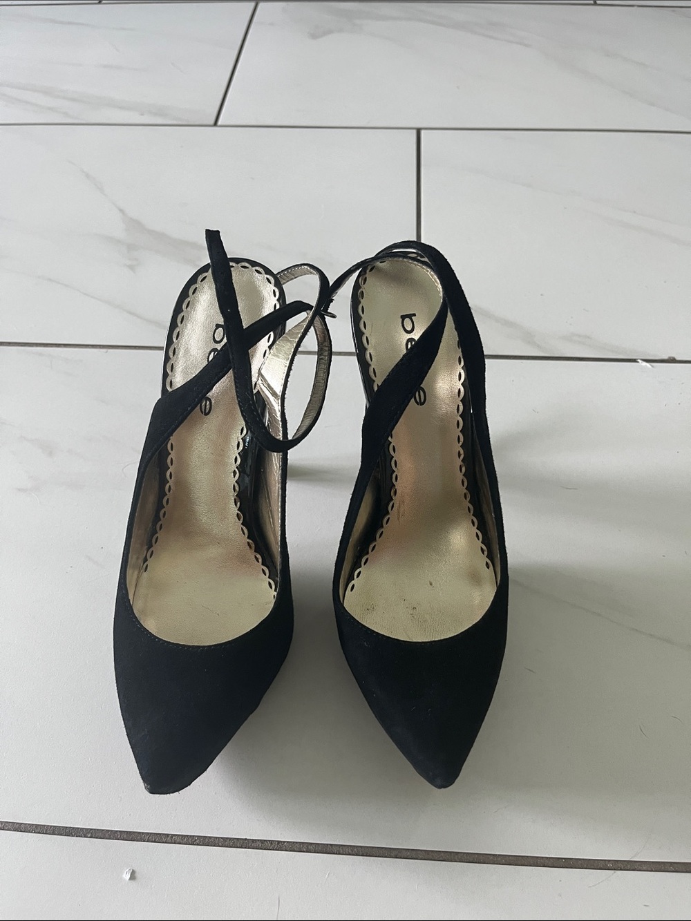 Bebe platform high heels